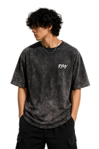 RYMY Acid Wash Oversized T-Shirt