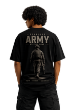 RYMY Fearless Army Oversized T-Shirt