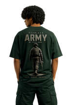 RYMY Fearless Army Oversized T-Shirt