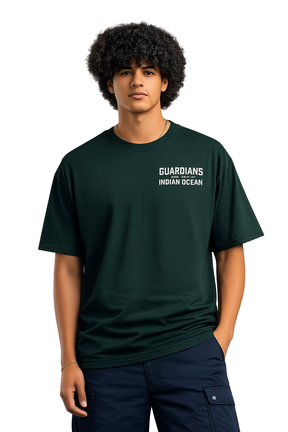 RYMY Indian Navy Guardians Oversized T-Shirt