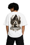 PROTECTED BY GOD OVERSIZED T-SHIRT