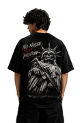 No Noise Just Motion Oversized Graphic T-Shirt – Premium Heavyweight Cotton