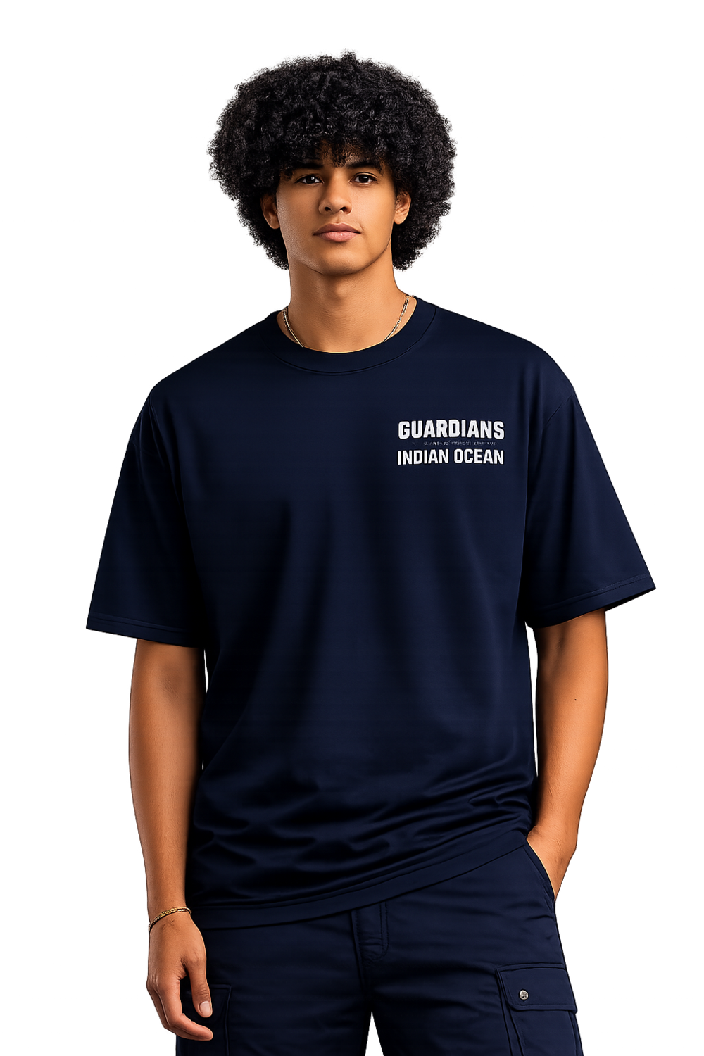 RYMY Indian Navy Guardians Oversized T-Shirt